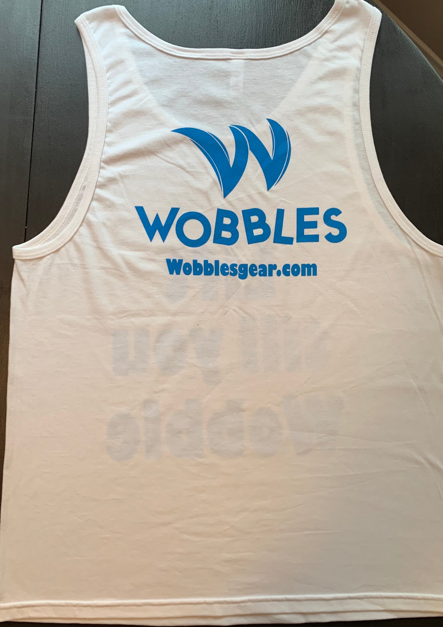 White Lift till you Wobble Tank