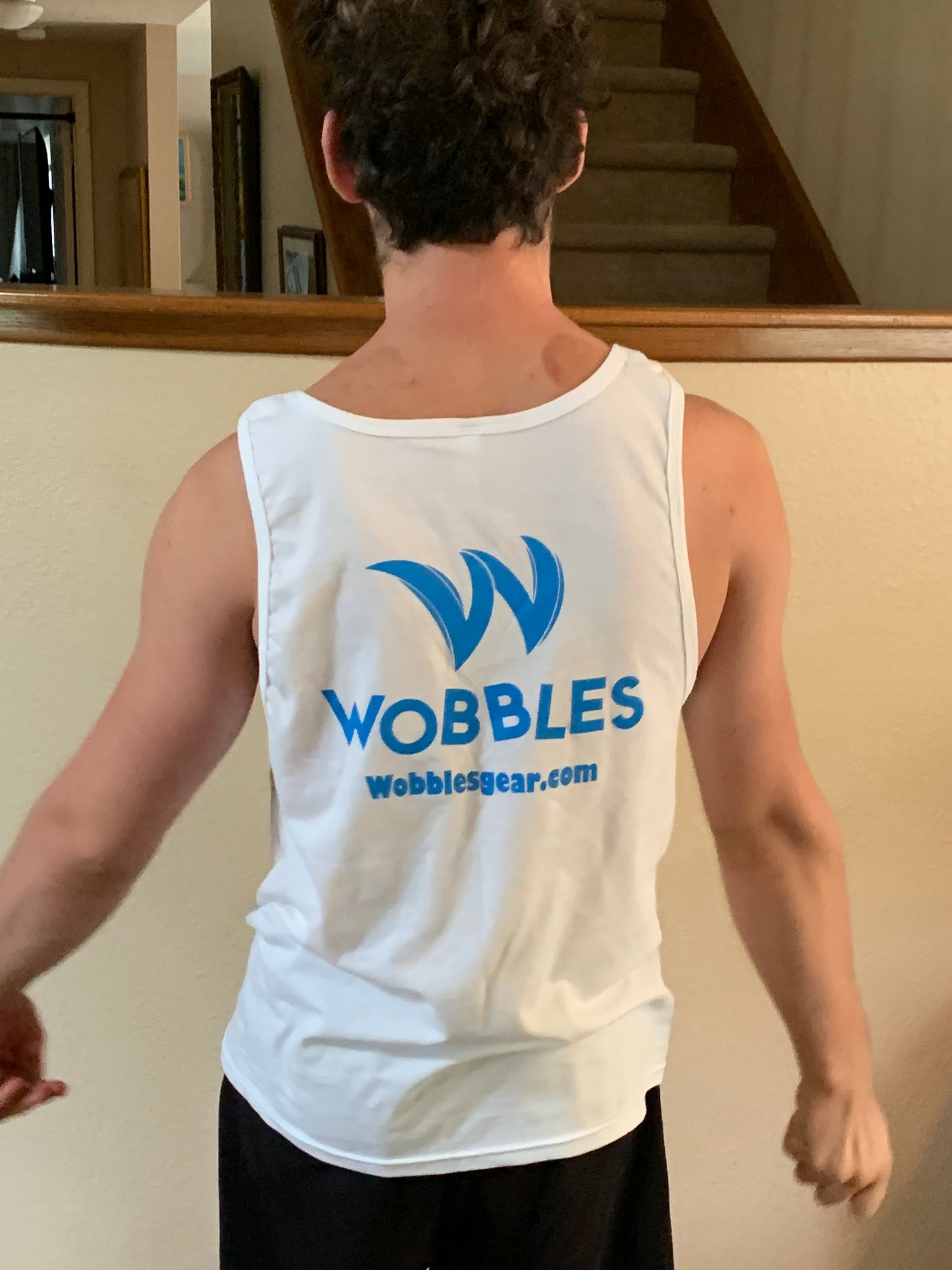 White Lift till you Wobble Tank